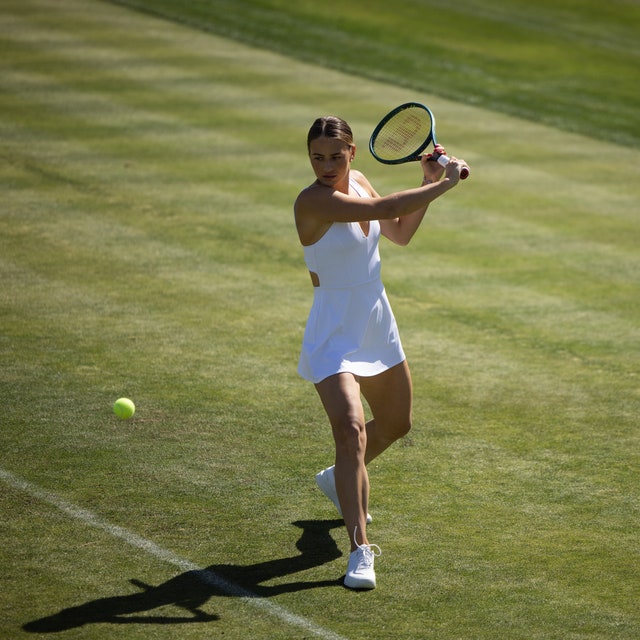 The Inspiration for Marta Kostyuk’s Scene-Stealing Wimbledon Dress? Her Wedding Dress